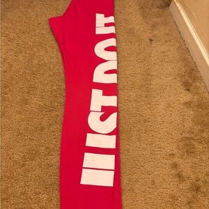 Pink Just Do It Leggings